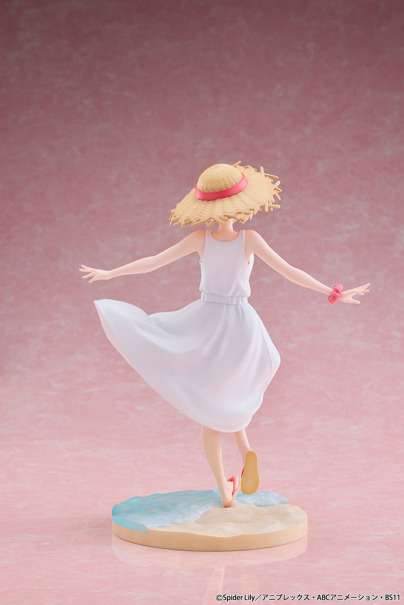 Lycoris Recoil 1/7 Scale Pre-Painted Figure: Nishikigi Chisato White Dress Ver. image 7