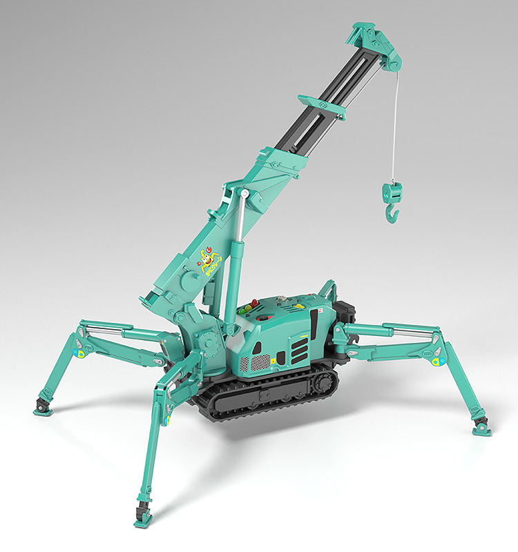 Moderoid Maeda Seisakusho Spider Crane (Green) (Re-run) image 3