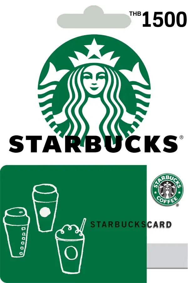 Starbucks Gift Cards 1500 THB | Thailand Account <span class="ext ext_digital">digital</span> image 1