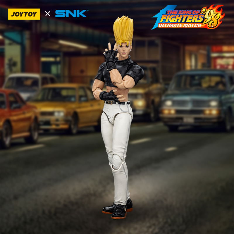 The King of Fighters '98 Ultimate Match 1/18 Scale Action Figure: Hero Team Benimaru Nikaido image 1