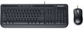Microsoft 600 Wired Desktop Keyboard Mouse Combo (Black) thumbnail 1