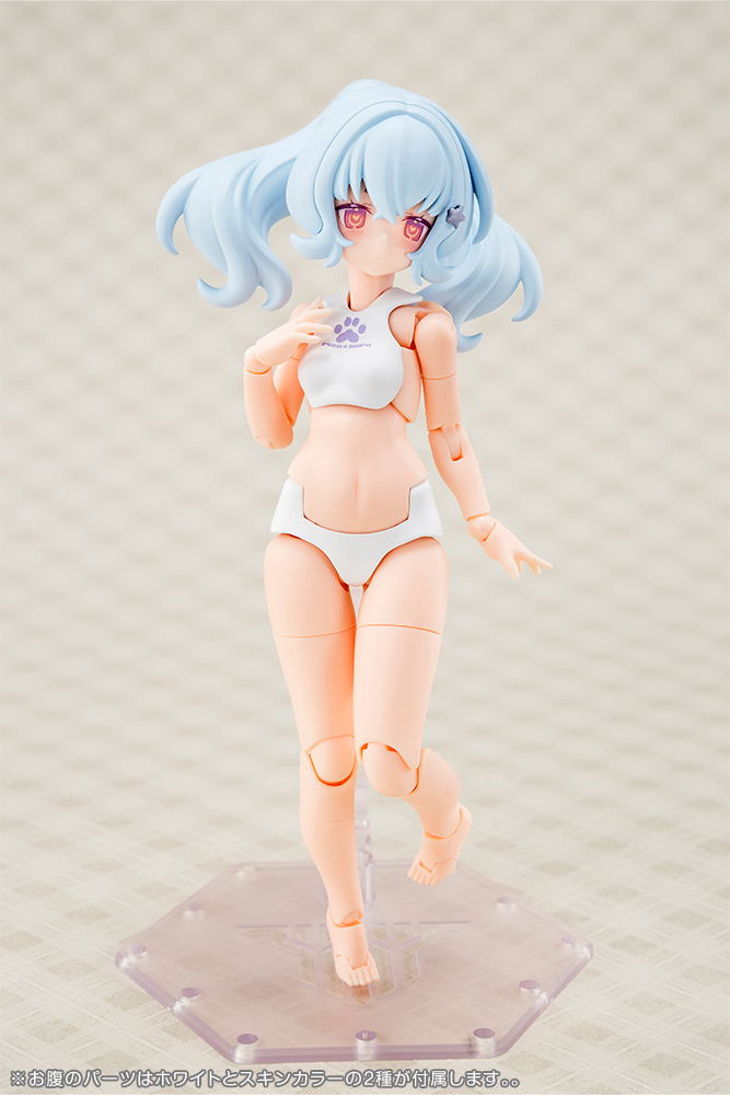 Megami Device 1/1 Scale Plastic Model Kit: Puni Mofu Yuki Tu image 12