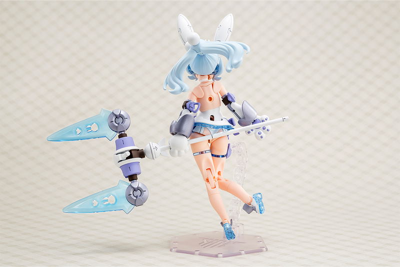 Megami Device 1/1 Scale Plastic Model Kit: Puni Mofu Yuki Tu image 4