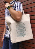 Time I Got Reincarnated As A Slime - Triple Rimuru Large Tote Bag (Natural) thumbnail 2