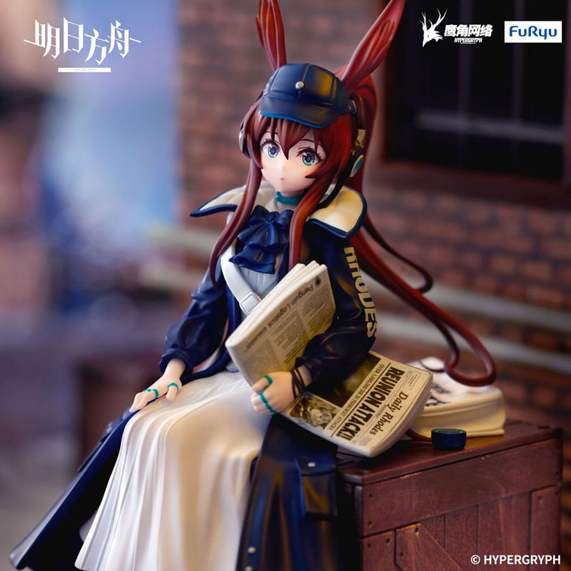 Arknights Noodle Stopper Figure: Amiya Newsgirl Ver. image 5