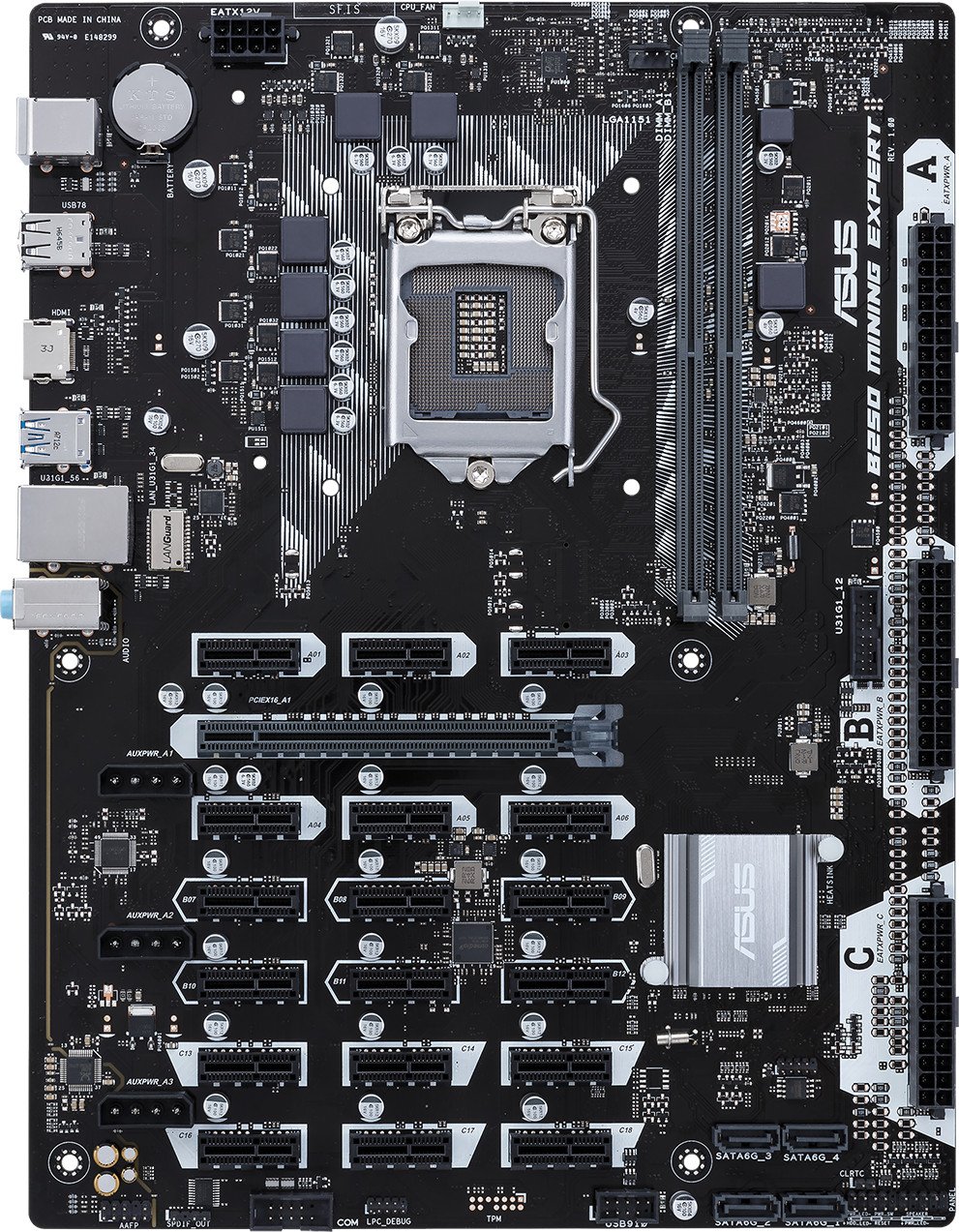 ASUS B250 Mining Expert 対応 Desktop