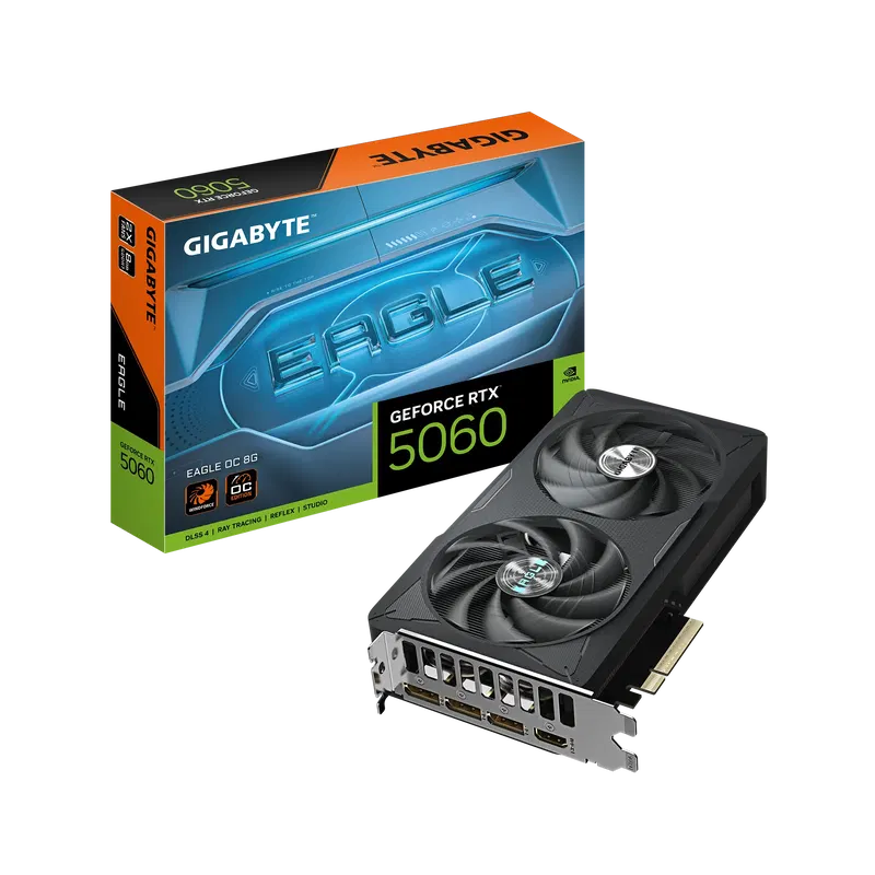 GIGABYTE GeForce RTX 5060 Eagle OC 8G, 8GB GDDR7, HDMI, 3x DP image 7