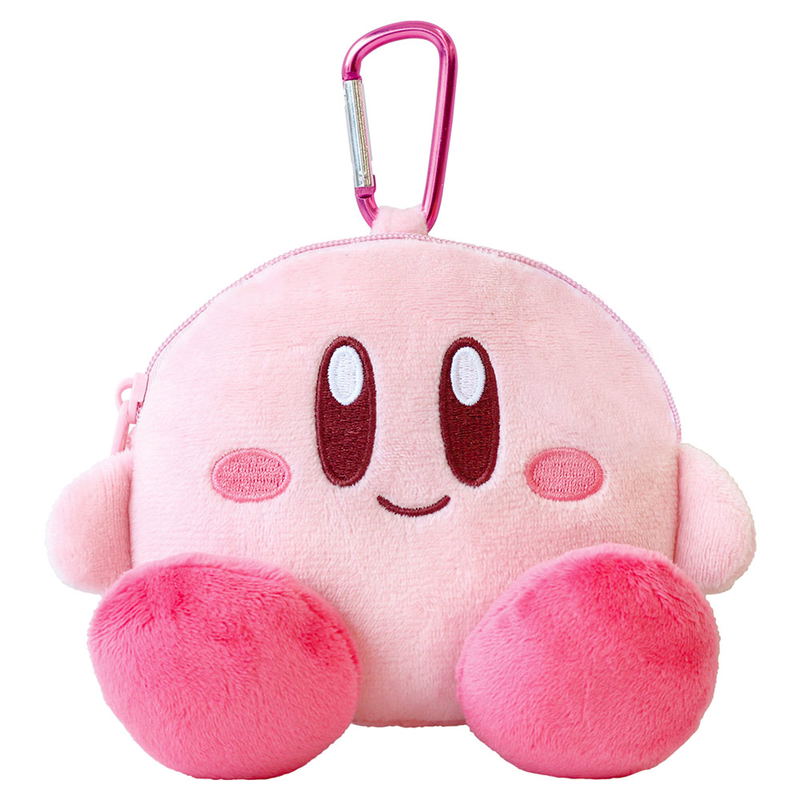 Kirby's Dream Land Plush Fastener Mascot With Carabiner Kirby image 1