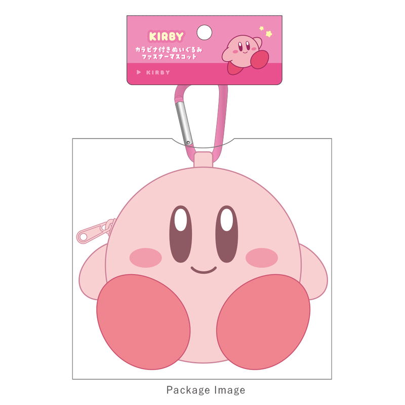 Kirby's Dream Land Plush Fastener Mascot With Carabiner Kirby image 3