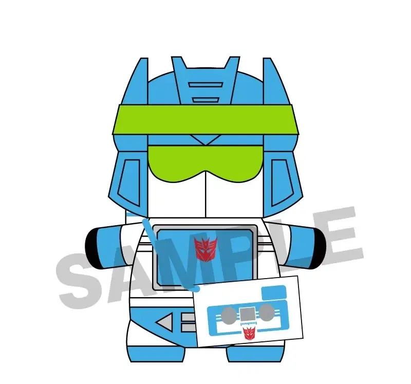 Mochibots Transformers Plush Soundwave Shattered Glass Ver. & Cassettetron Pouch Ravage Shattered Glass Ver. — Import Game Deal
