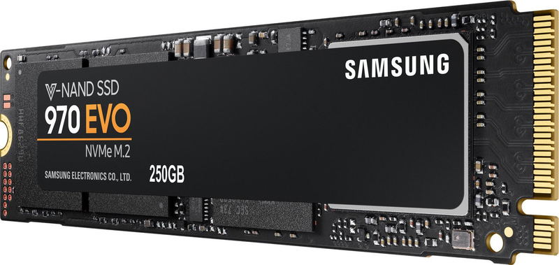 Samsung SSD 970 EVO, M.2 2280 / M-Key / PCIe 3.0 x4 (250GB) image 3