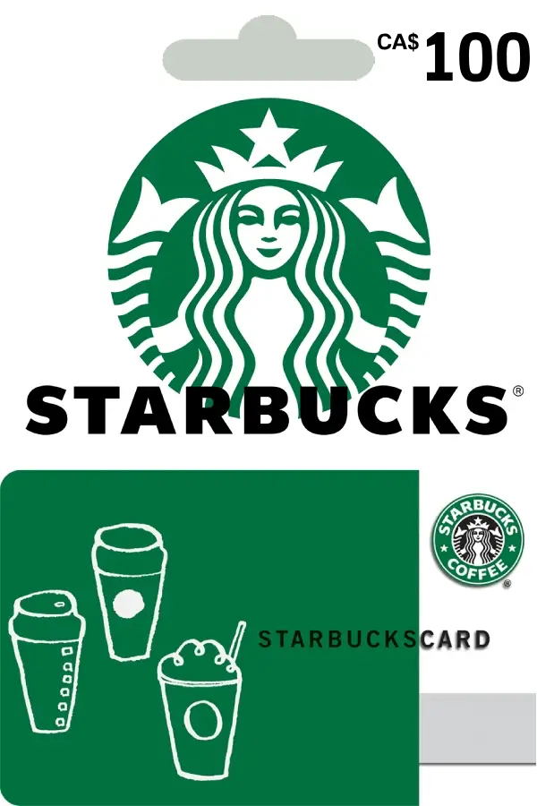 Starbucks Gift Cards 100 CAD | Canada Account <span class="ext ext_digital">digital</span> image 1