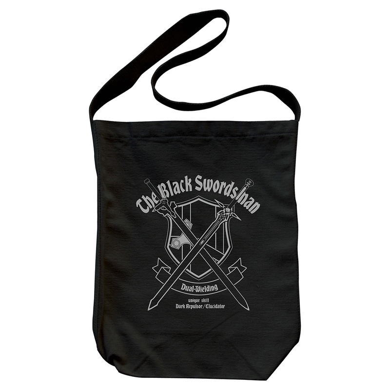 Sword Art Online - The Black Swordsman Shoulder Tote Bag Ver.2.0 (Black) image 1