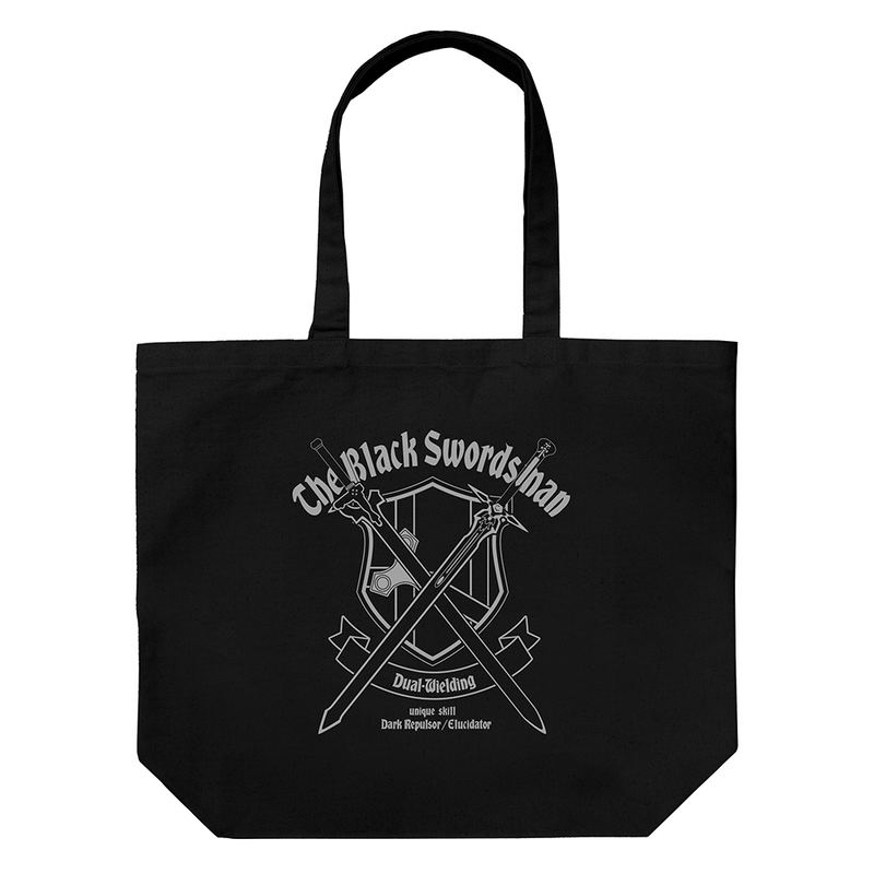 Sword Art Online - The Black Swordsman Large Tote Bag Ver.2.0 (Black) image 1
