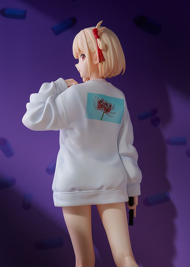 Lycoris Recoil 1/7 Scale Pre-Painted Figure: Nishikigi Chisato Oversized Sweatshirt Ver. image 11
