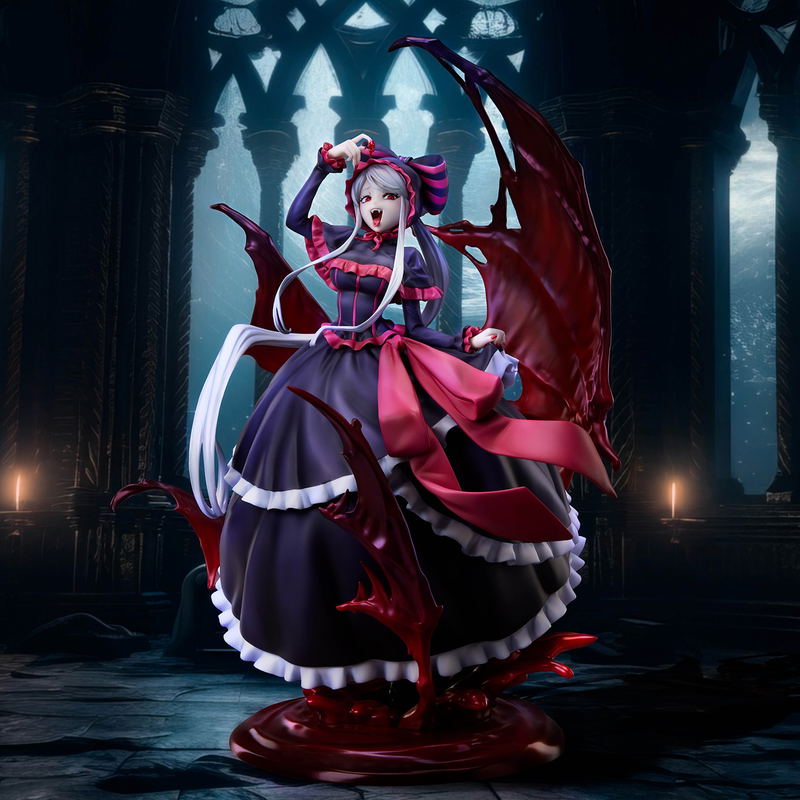 Overlord 1/6 Scale Pre-Painted Figure: Shalltear Bloodfallen 10th Anniversary so-bin Ver. image 11