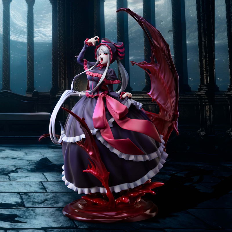 Overlord 1/6 Scale Pre-Painted Figure: Shalltear Bloodfallen 10th Anniversary so-bin Ver. image 12