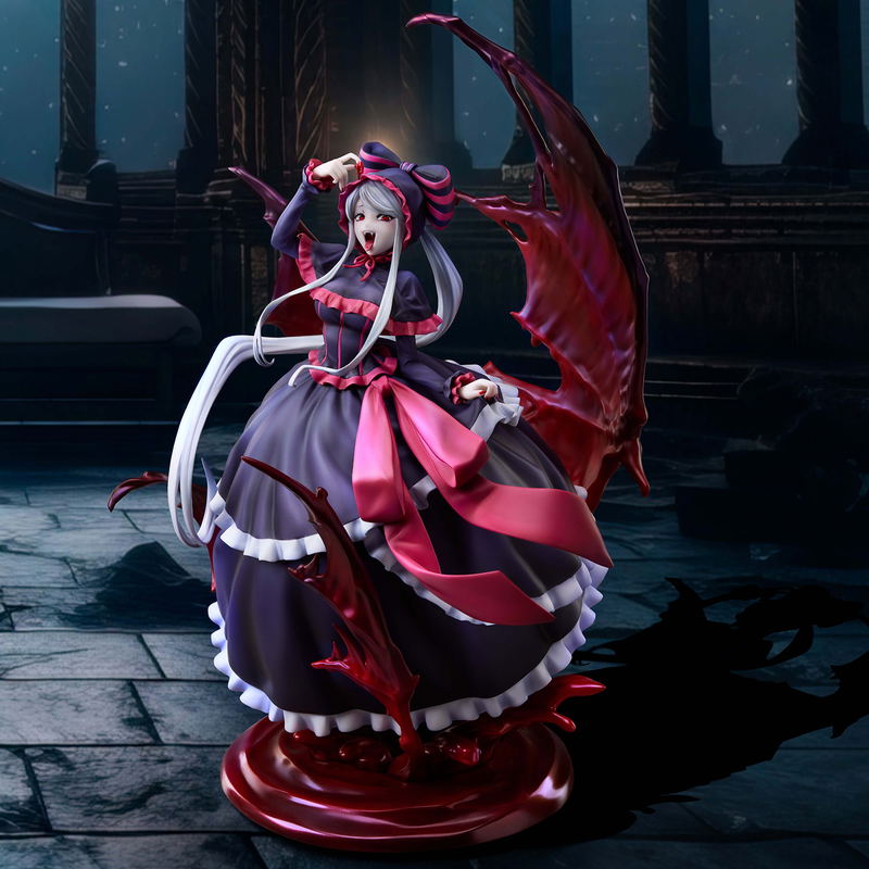 Overlord 1/6 Scale Pre-Painted Figure: Shalltear Bloodfallen 10th Anniversary so-bin Ver. image 13
