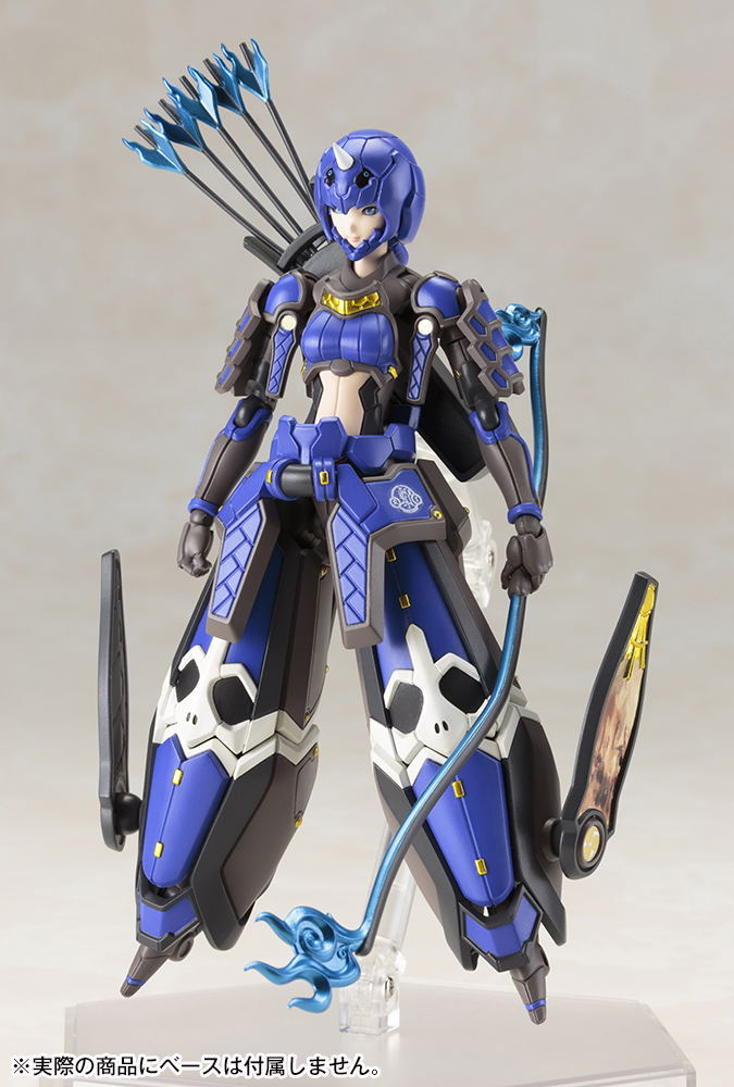 Phantasy Star Online 2 1/12 Scale Plastic Model Kit: Indigo Guardian Shiki (Re-run) image 2