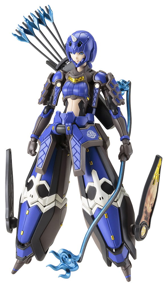 Phantasy Star Online 2 1/12 Scale Plastic Model Kit: Indigo Guardian Shiki (Re-run) image 1