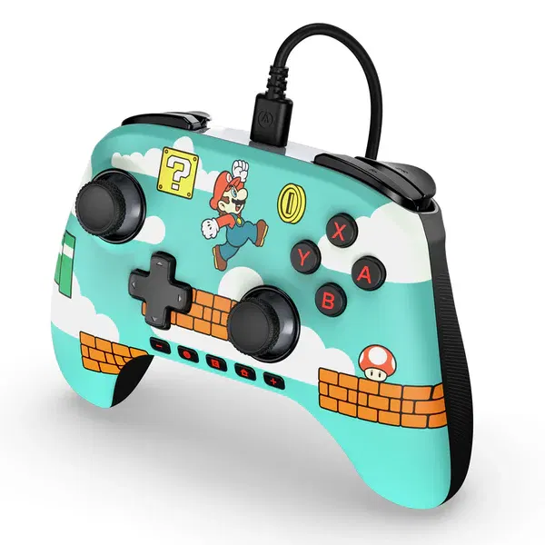 PowerA Advantage Wired Controller for Nintendo Switch 2 (Mario Time) image 2