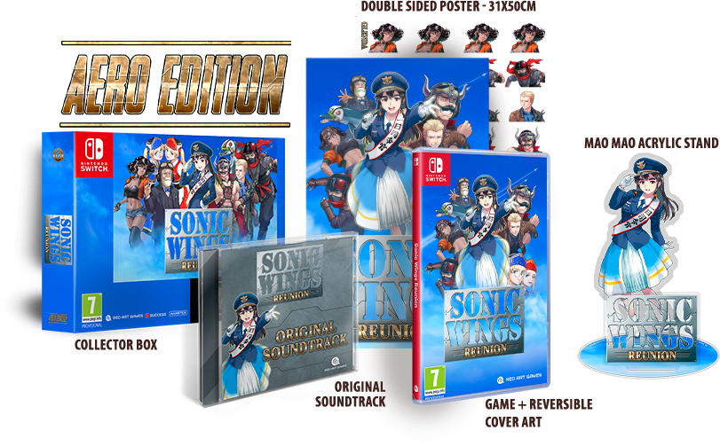 Sonic Wings Reunion [Aero Edition] — Import Game Deal