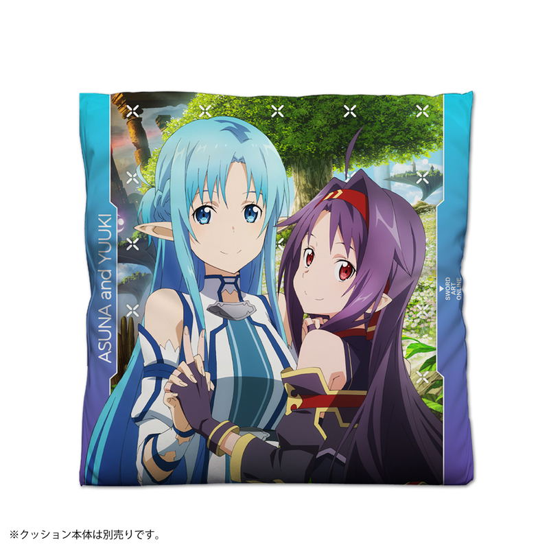 Sword Art Online - Asuna & Yuuki Double-sided Printed Cushion Cover image 3