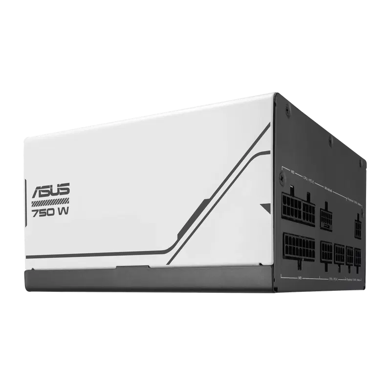 ASUS PRIME Gold, AP-750G, Black, White, 750W ATX 3.0 image 2