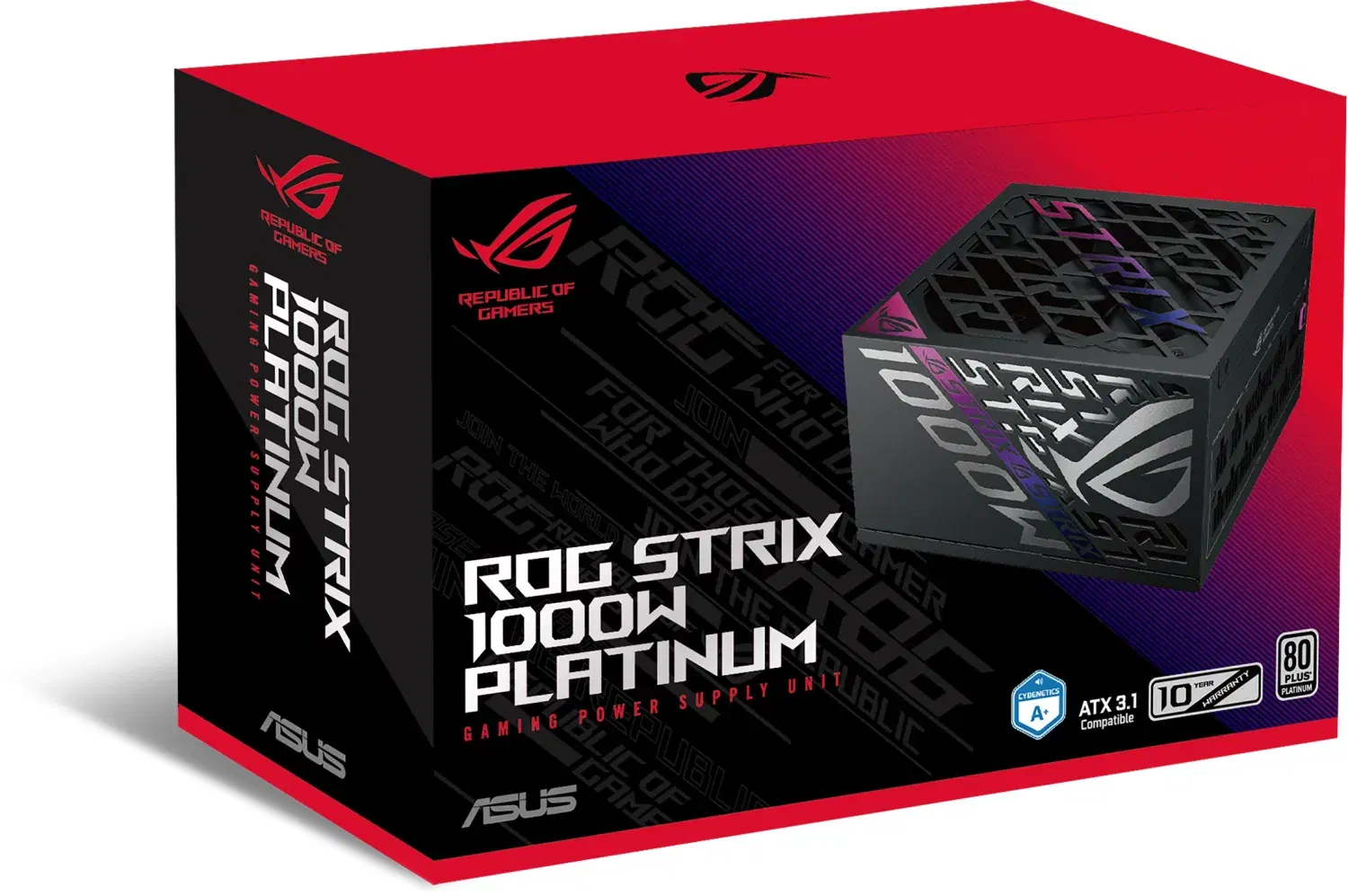 ASUS ROG Strix, ROG-STRIX-1000P Platinum, ROG-STRIX-1000P-GAMING 
