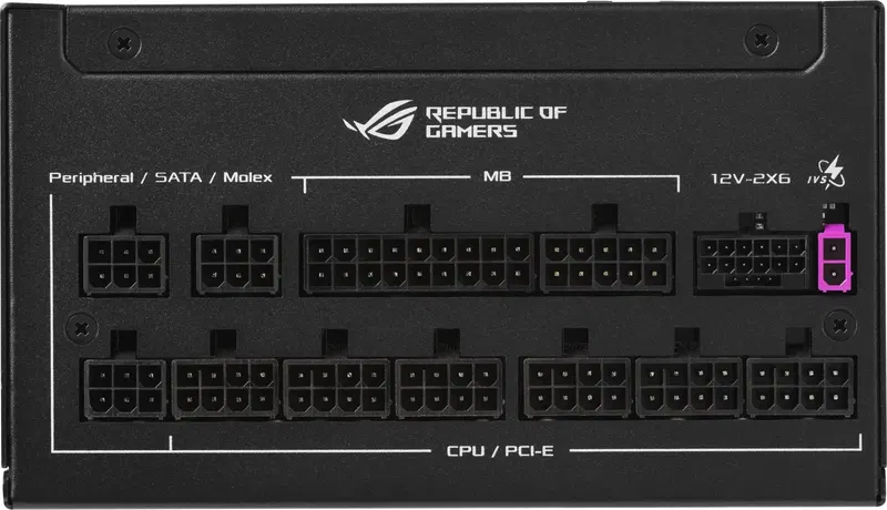 ASUS ROG Strix, ROG-STRIX-1200P Platinum, ROG-STRIX-1200P-GAMING, 1200W ATX 3.1 image 7