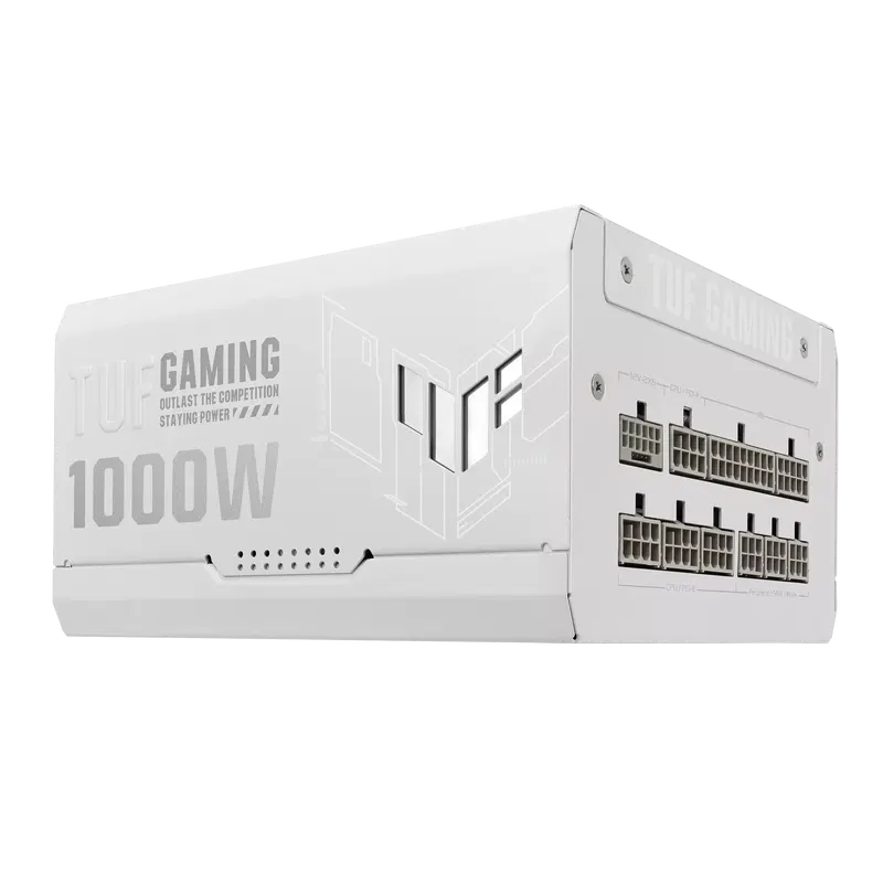 ASUS TUF Gaming Gold, TUF-GAMING-1000G White Edition, 1000W ATX 3.0 image 9