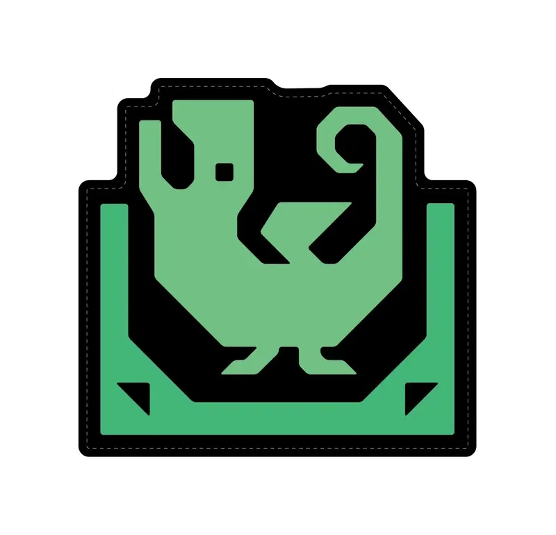 Die-cut Floor Mat Monster Hunter Pitfall Trap Icon (Re-run)