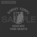 Attack On Titan - Survey Corps Work Shirt Ver.2.0 (Gray | Size XXL) thumbnail 4