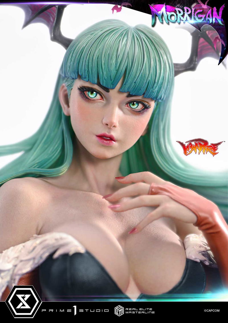 Real Elite Masterline Darkstalkers 1/4 Scale Statue: Morrigan image 21