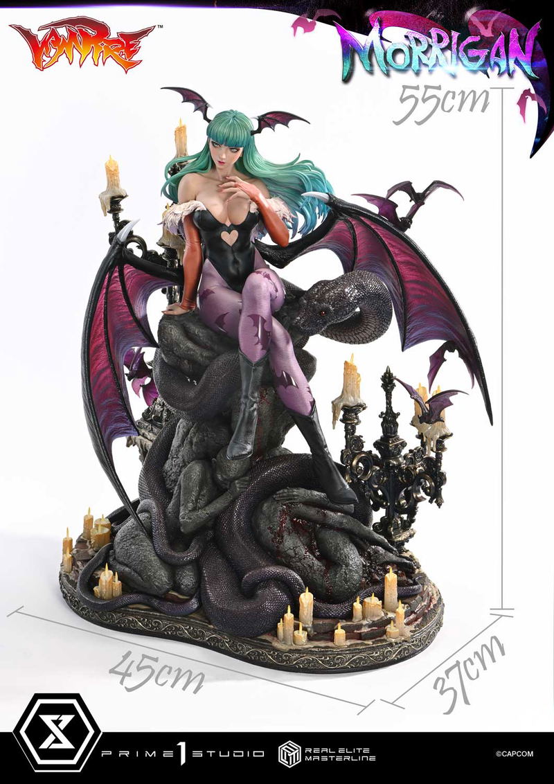 Real Elite Masterline Darkstalkers 1/4 Scale Statue: Morrigan image 23