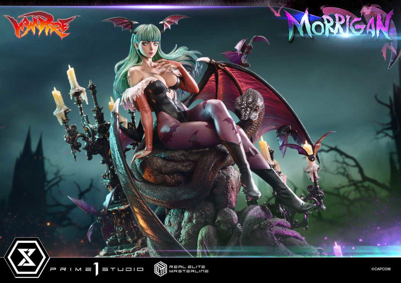Real Elite Masterline Darkstalkers 1/4 Scale Statue: Morrigan image 24