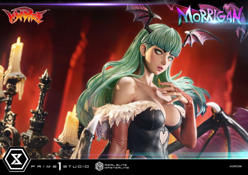 Real Elite Masterline Darkstalkers 1/4 Scale Statue: Morrigan image 26