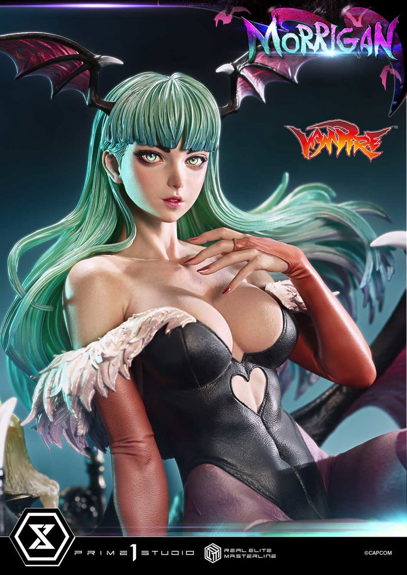 Real Elite Masterline Darkstalkers 1/4 Scale Statue: Morrigan image 4