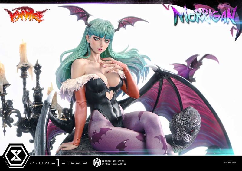 Real Elite Masterline Darkstalkers 1/4 Scale Statue: Morrigan image 39