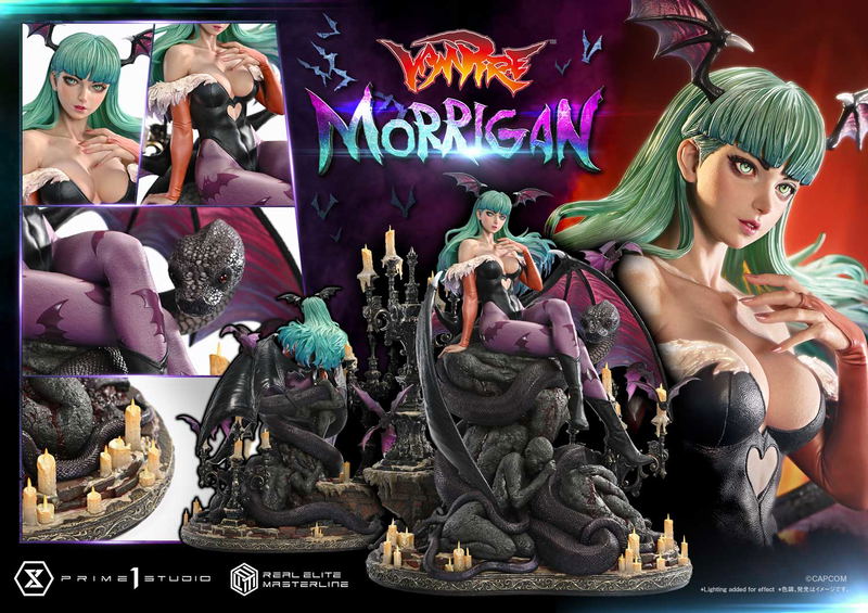 Real Elite Masterline Darkstalkers 1/4 Scale Statue: Morrigan image 40