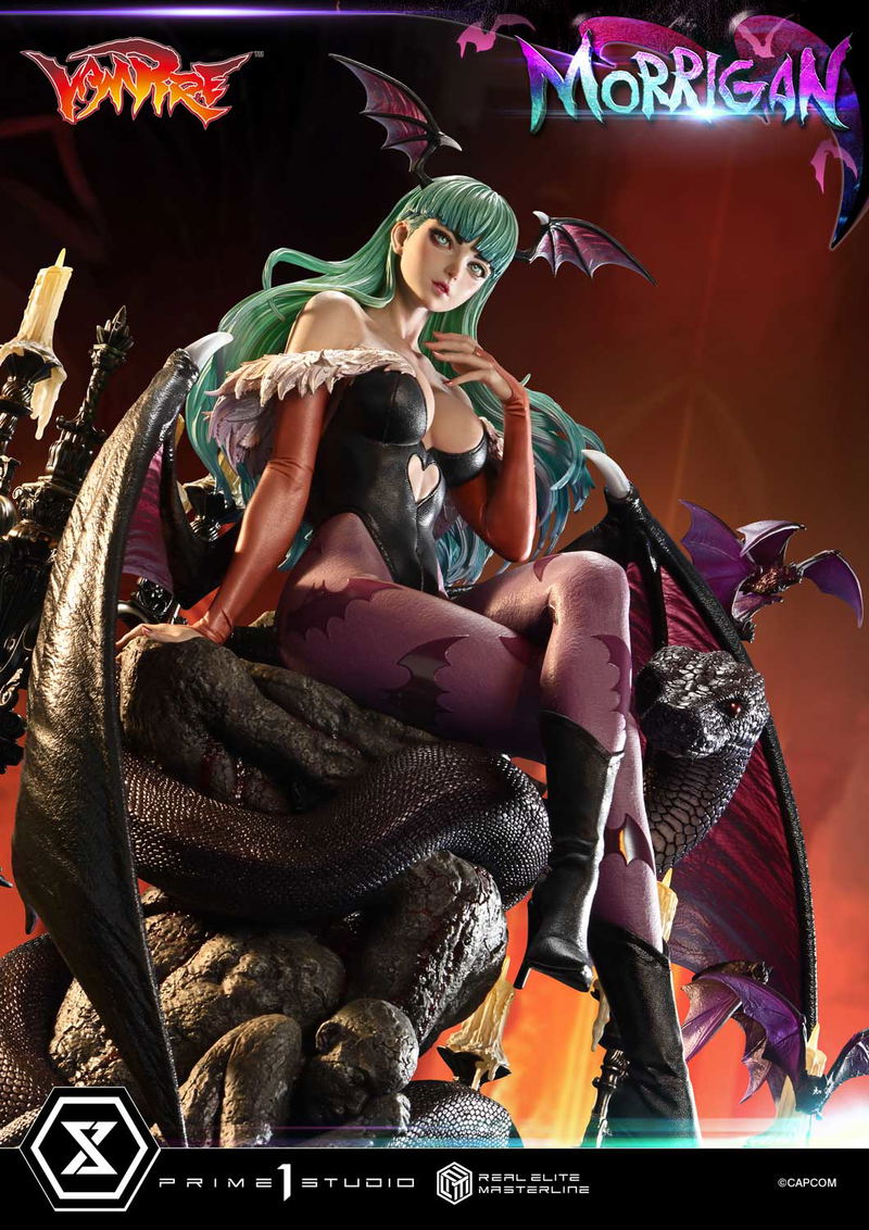 Real Elite Masterline Darkstalkers 1/4 Scale Statue: Morrigan image 5