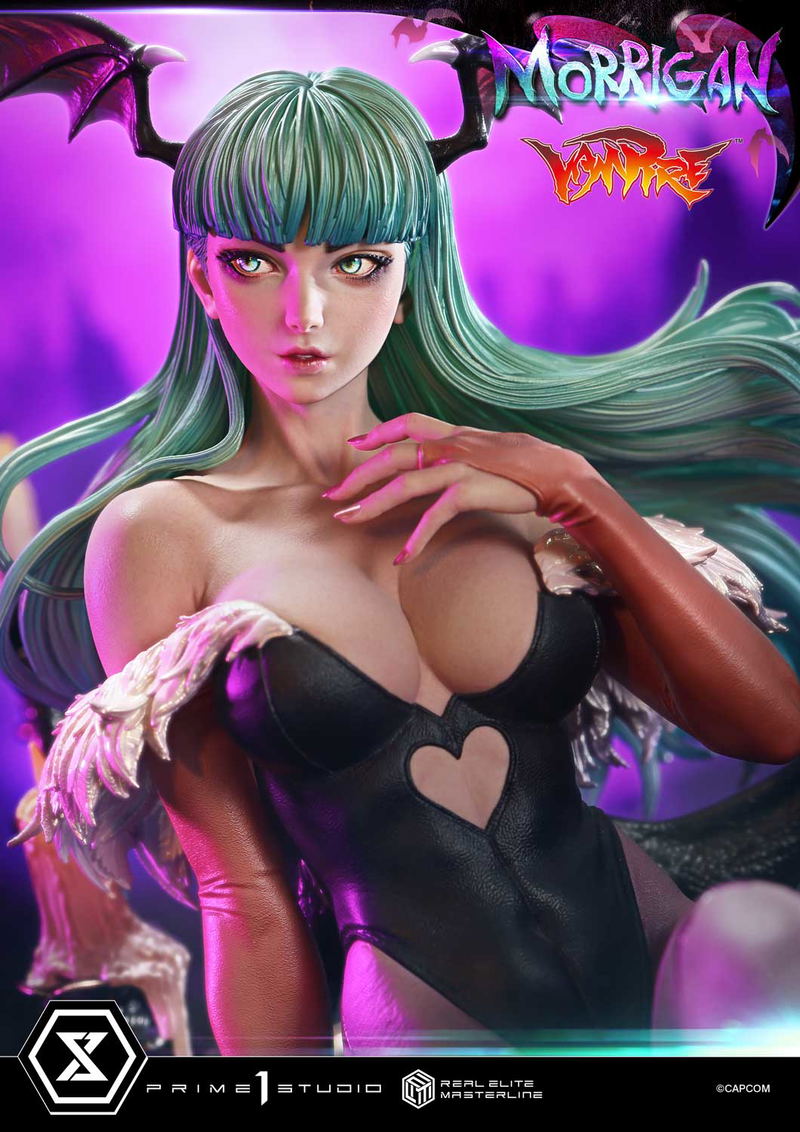 Real Elite Masterline Darkstalkers 1/4 Scale Statue: Morrigan image 9