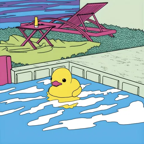 Placid Plastic Duck Simulator Soundtrack (Vinyl) image 1
