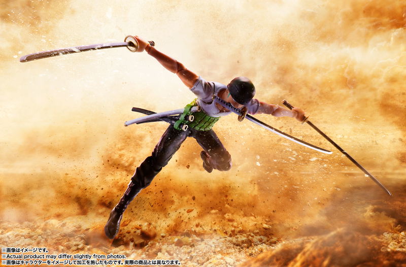 S.H.Figuarts One Piece: Roronoa Zoro Romance Dawn image 12