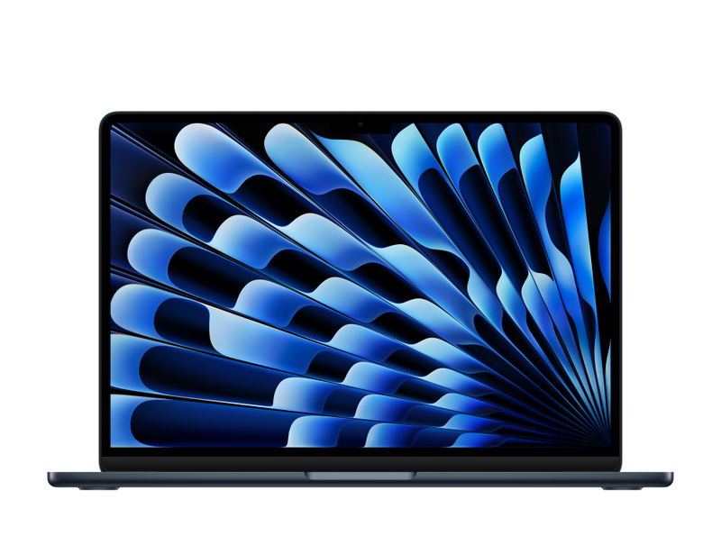 13-inch MacBook Air: Apple M4 chip with 10-core CPU and 8-core GPU, 16GB, 256GB SSD - Midnight image 1