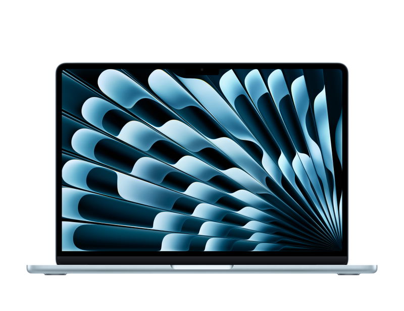 15-inch MacBook Air: Apple M4 chip with 10-core CPU and 10-core GPU, 16GB, 256GB SSD - Silver image 1