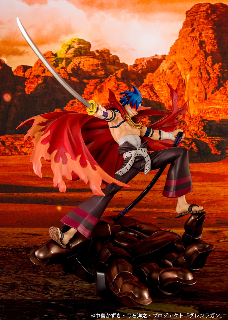 Tengen Toppa Gurren Lagann Pre-Painted Figure: Kamina & Gurren image 10