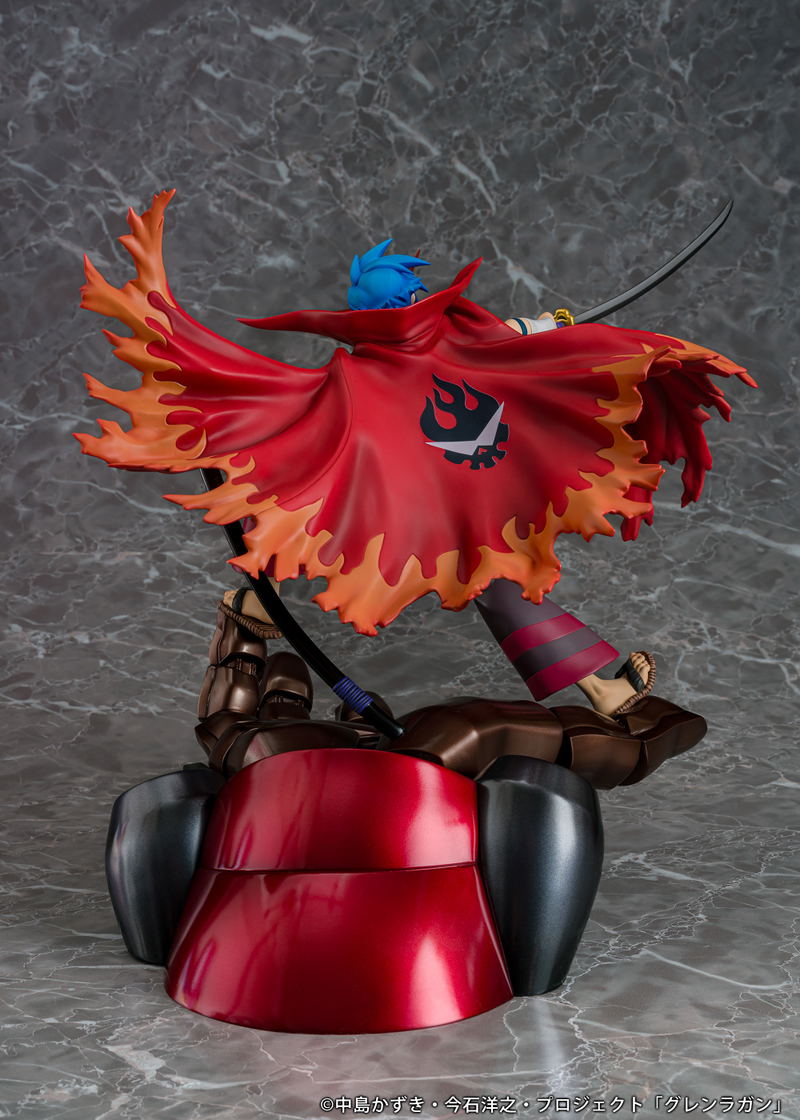 Tengen Toppa Gurren Lagann Pre-Painted Figure: Kamina & Gurren image 4