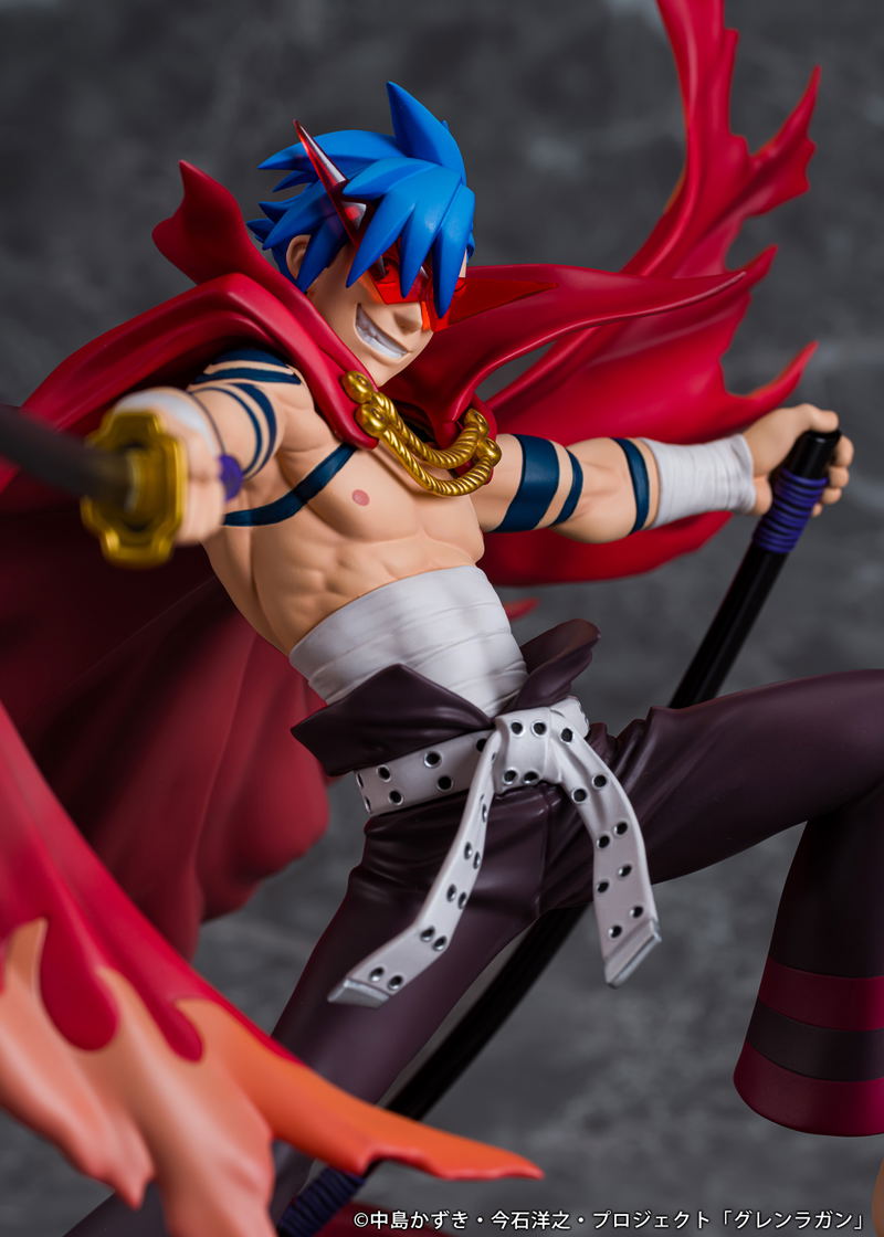 Tengen Toppa Gurren Lagann Pre-Painted Figure: Kamina & Gurren image 5