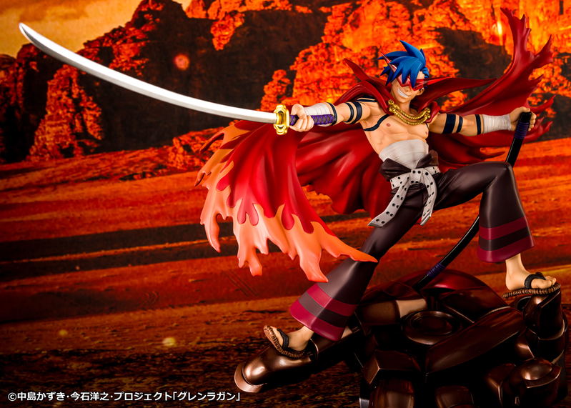 Tengen Toppa Gurren Lagann Pre-Painted Figure: Kamina & Gurren image 9